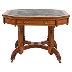 19th Century English Walnut Centre Table