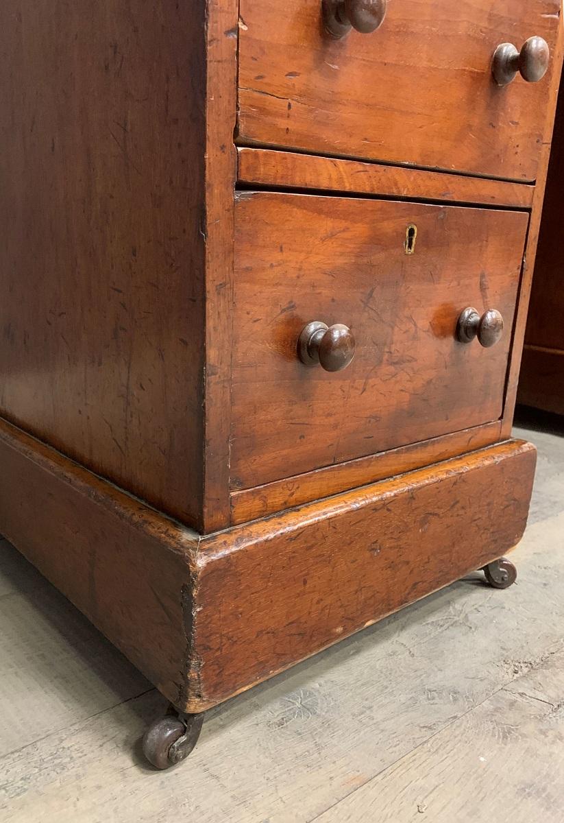 19th Century English Walnut Desk For Sale 2