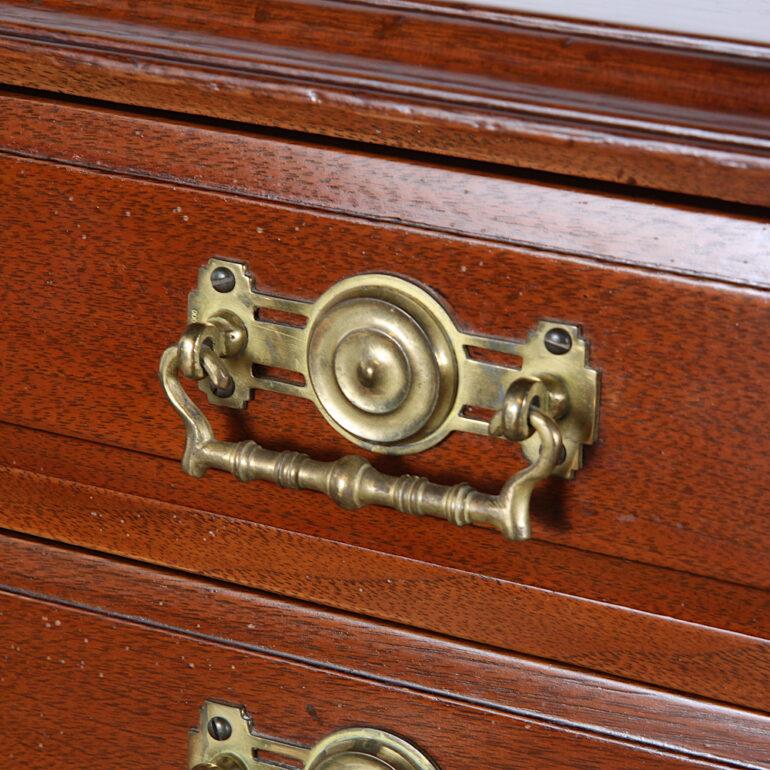 19th Century English Walnut Dickens Desk For Sale 5