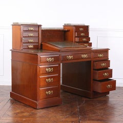 19th Century English Walnut Dickens Desk