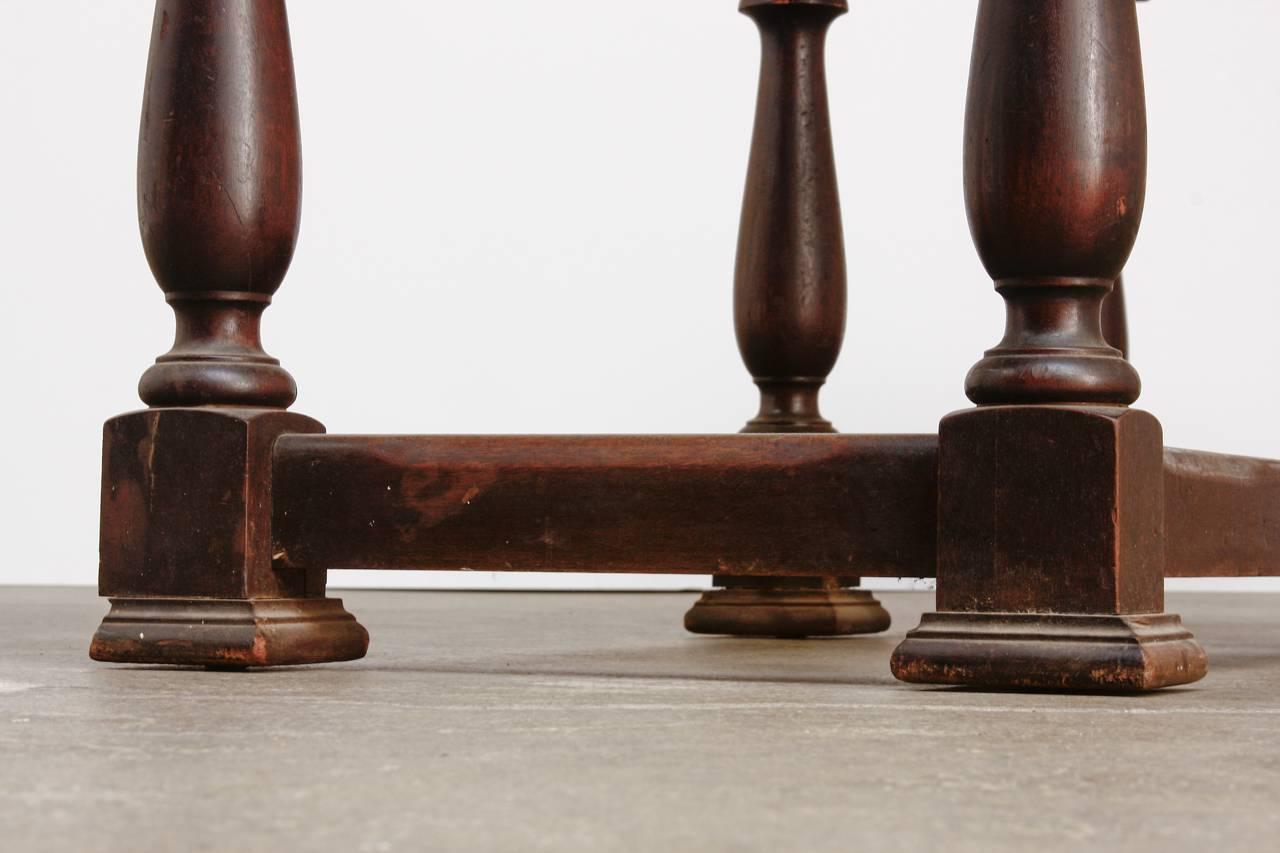 19th Century English Walnut Refectory or Console Table 5