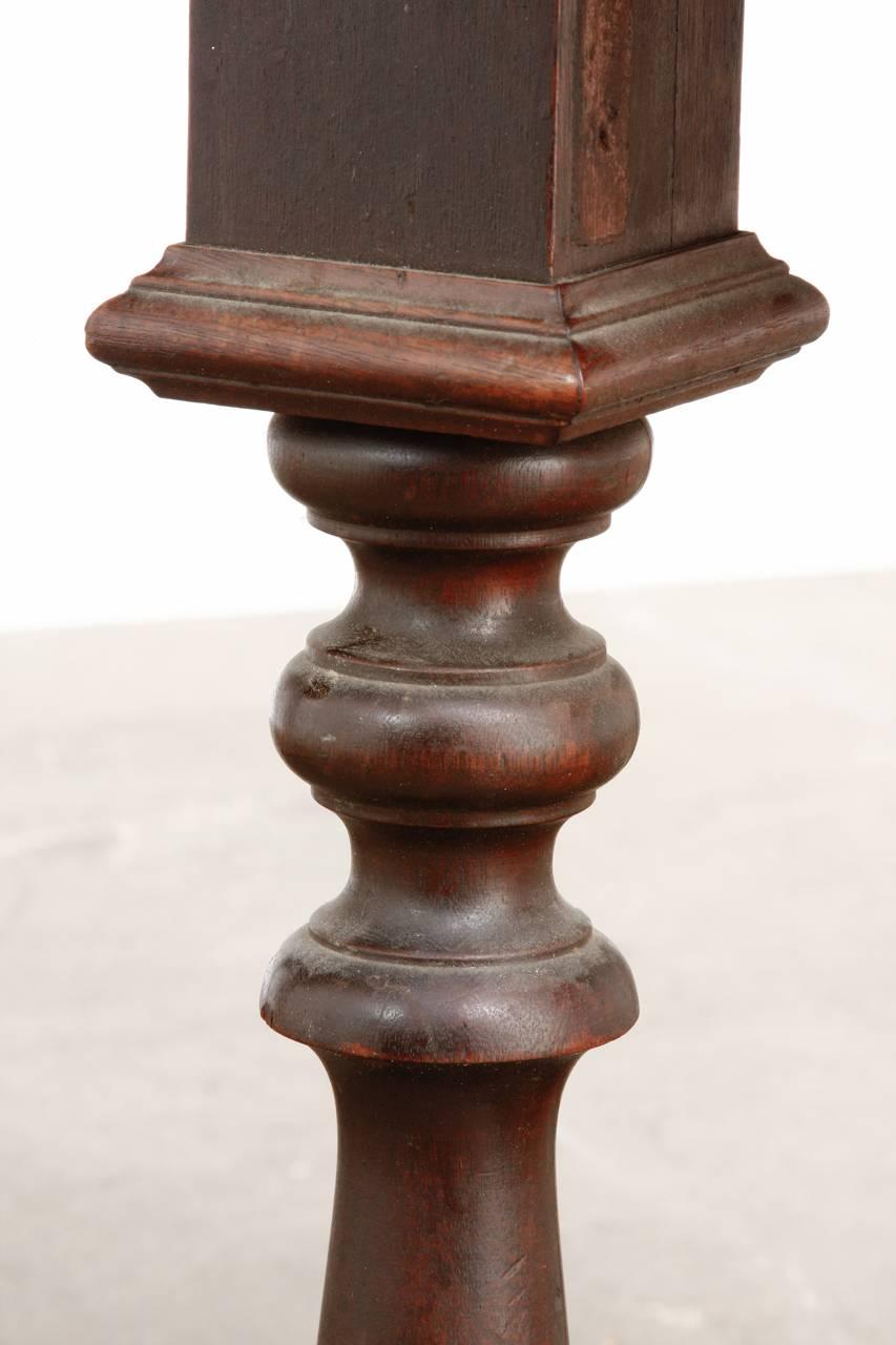 19th Century English Walnut Refectory or Console Table 3