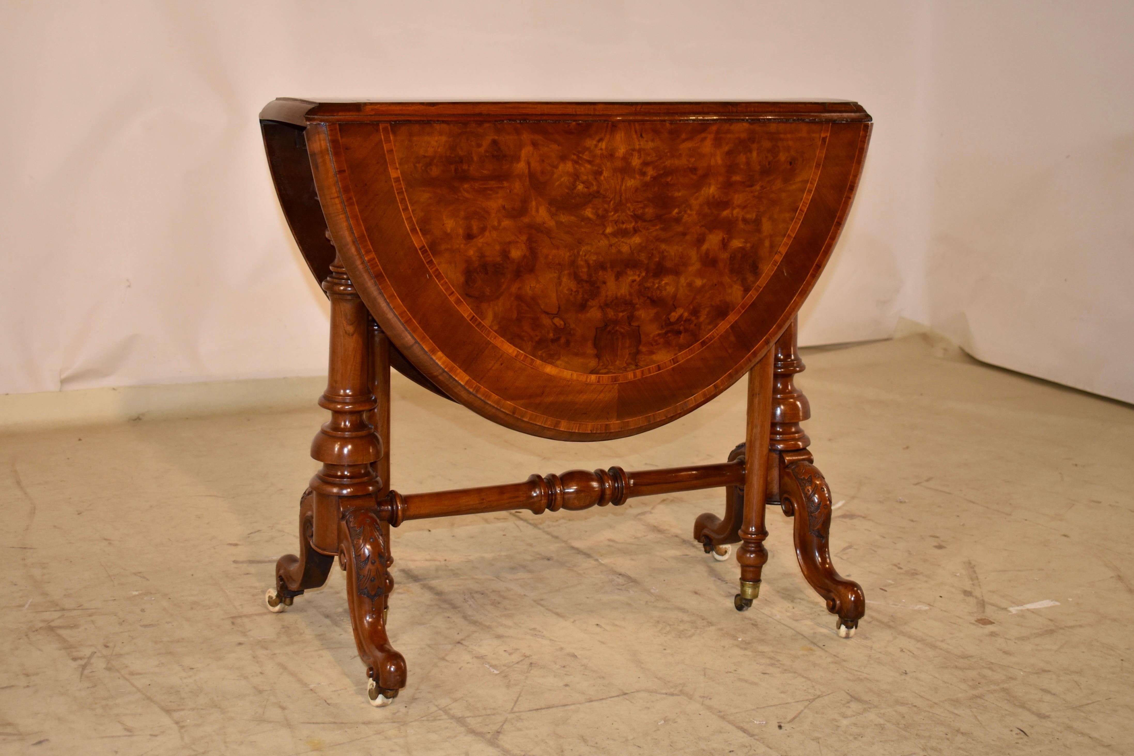 Apogée victorien Table Sutherland anglaise du 19ème siècle en vente
