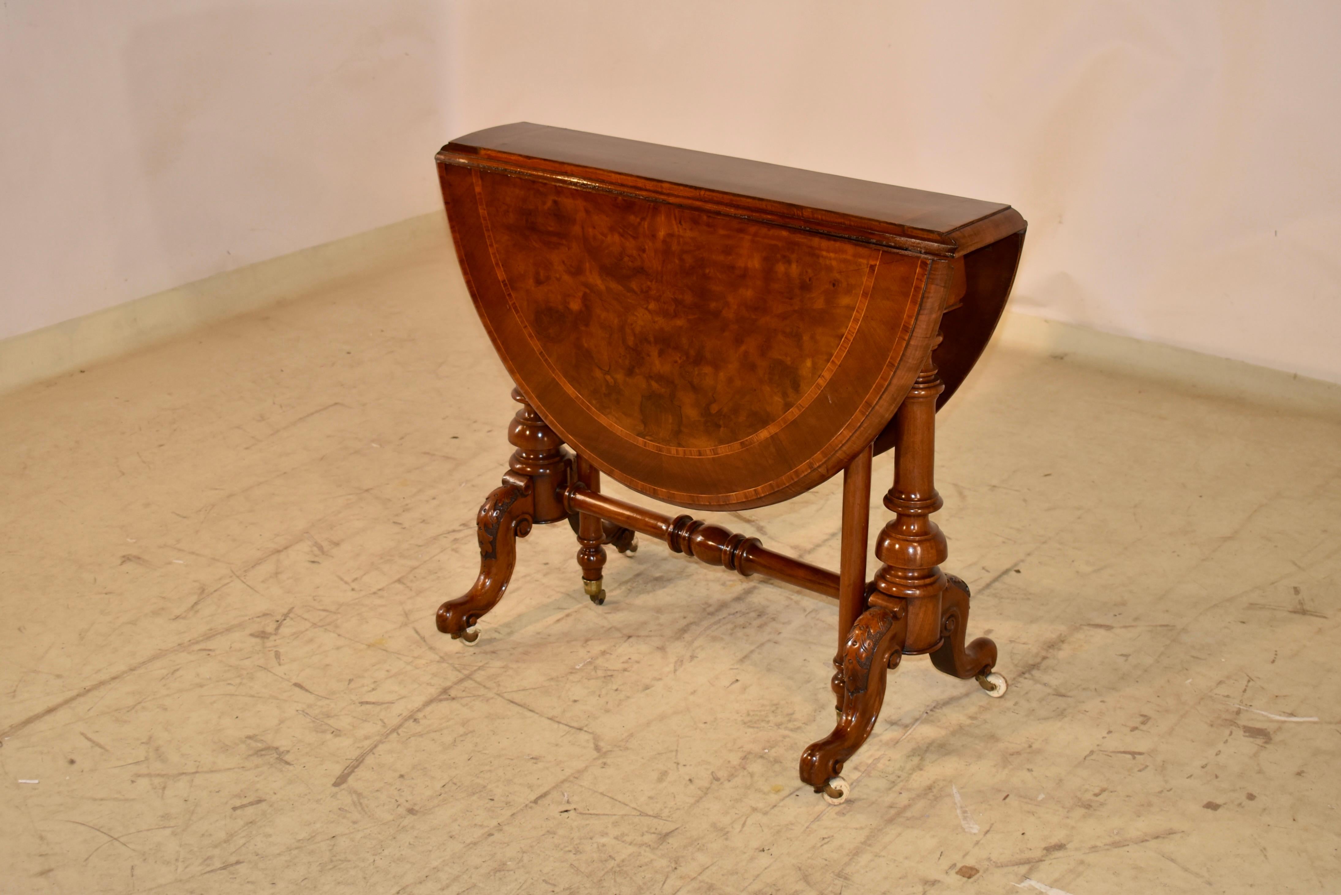 Table Sutherland anglaise du 19ème siècle Bon état - En vente à High Point, NC