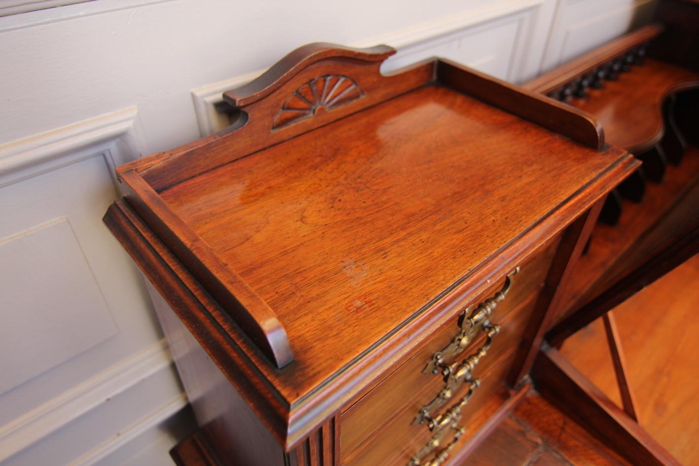 19th Century English Walnut Writing Desk of Reverend William Kelly 7