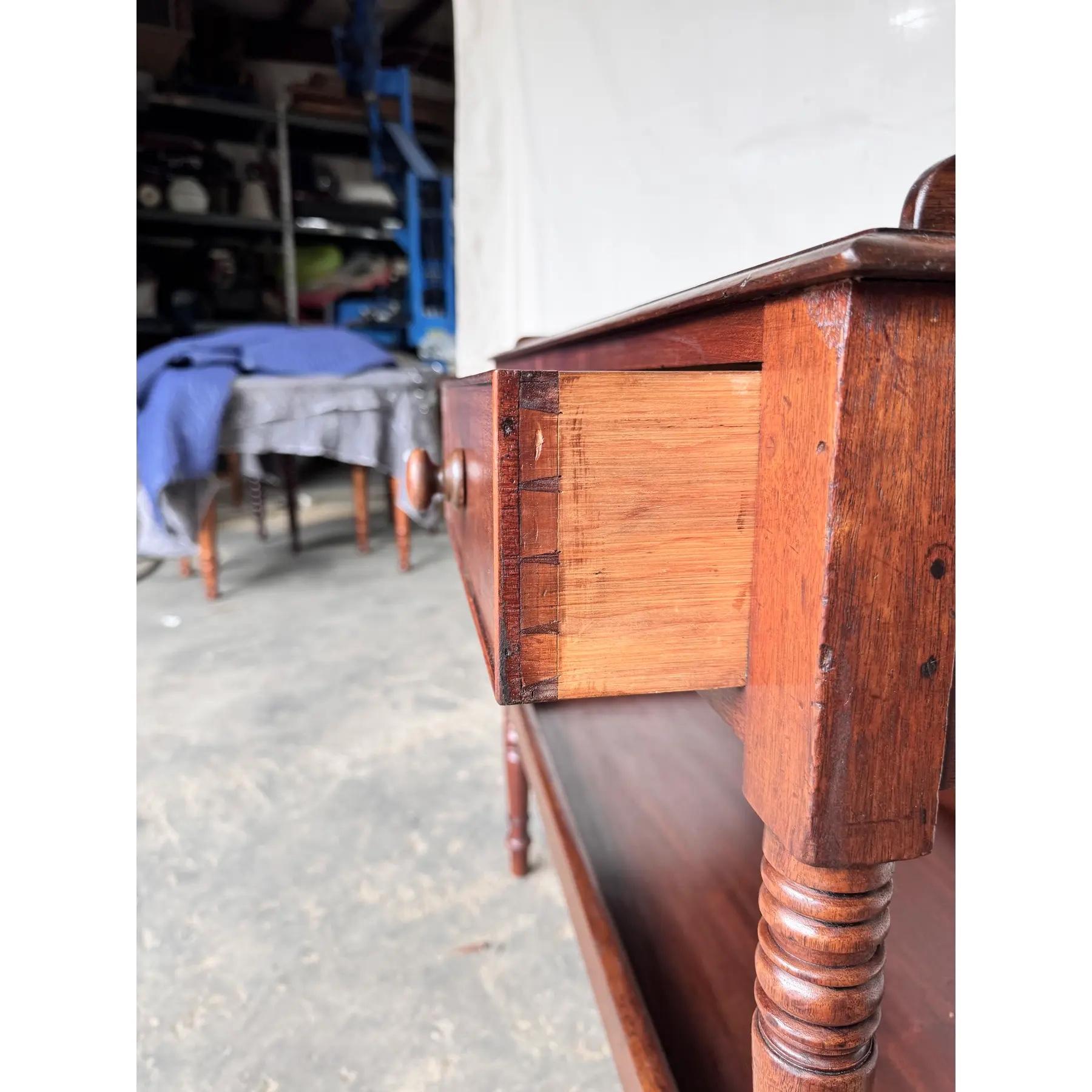 Mid-19th Century 19th Century English Wash Stand/Side Table For Sale