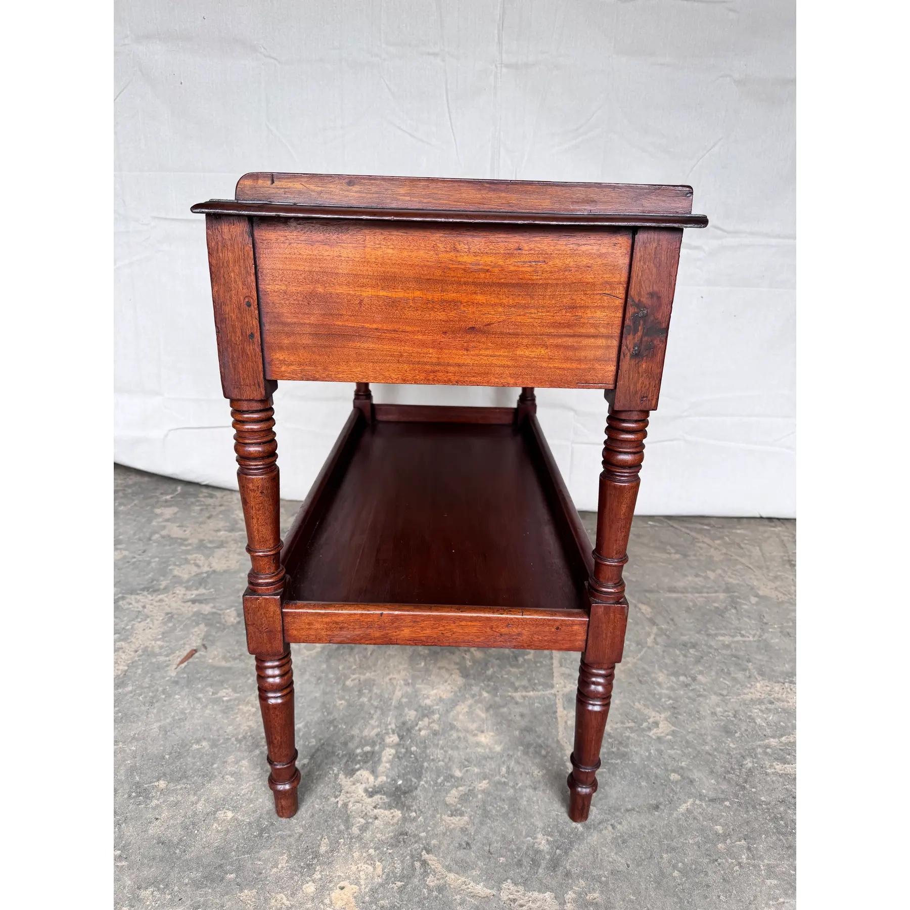 19th Century English Wash Stand/Side Table For Sale 1