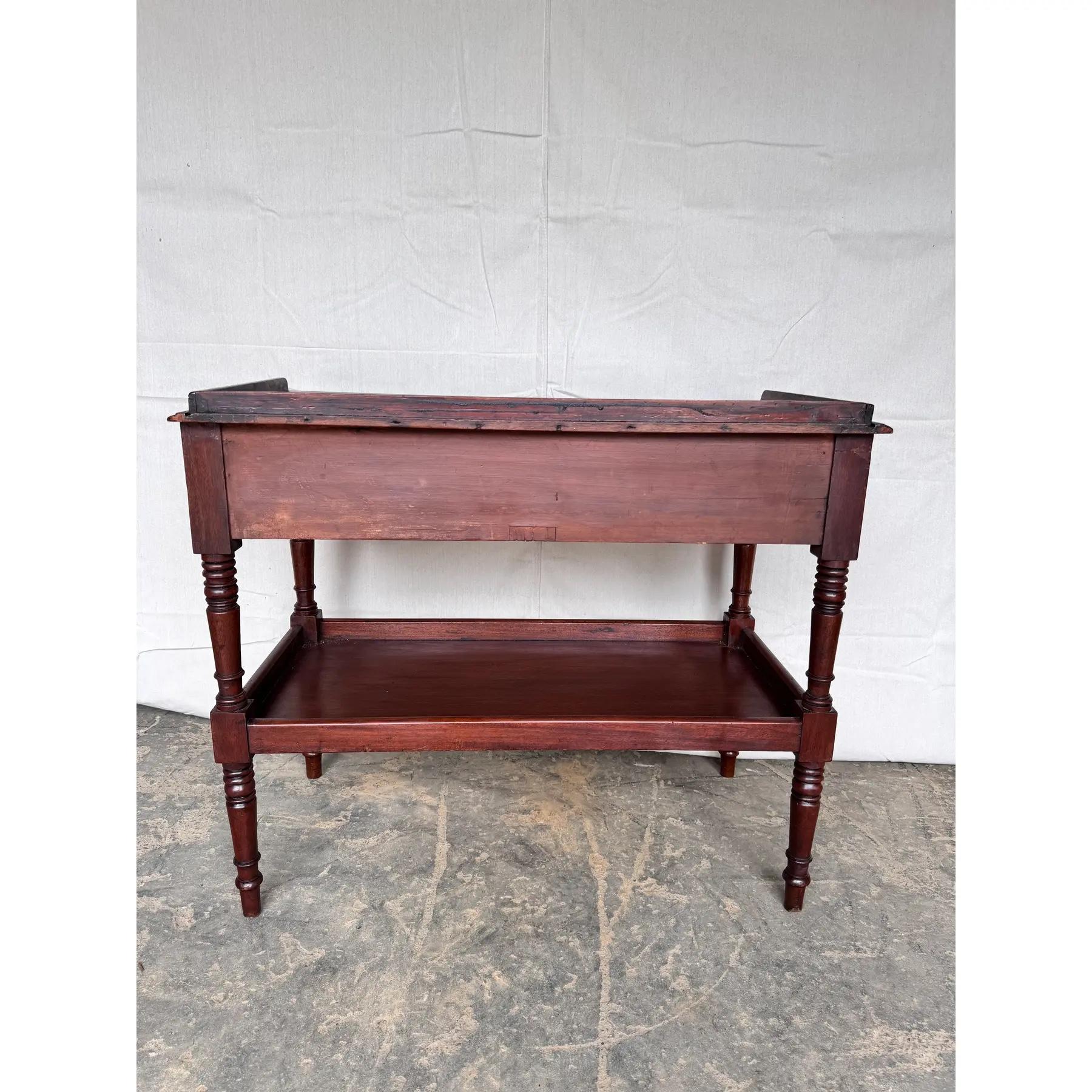 19th Century English Wash Stand/Side Table For Sale 2