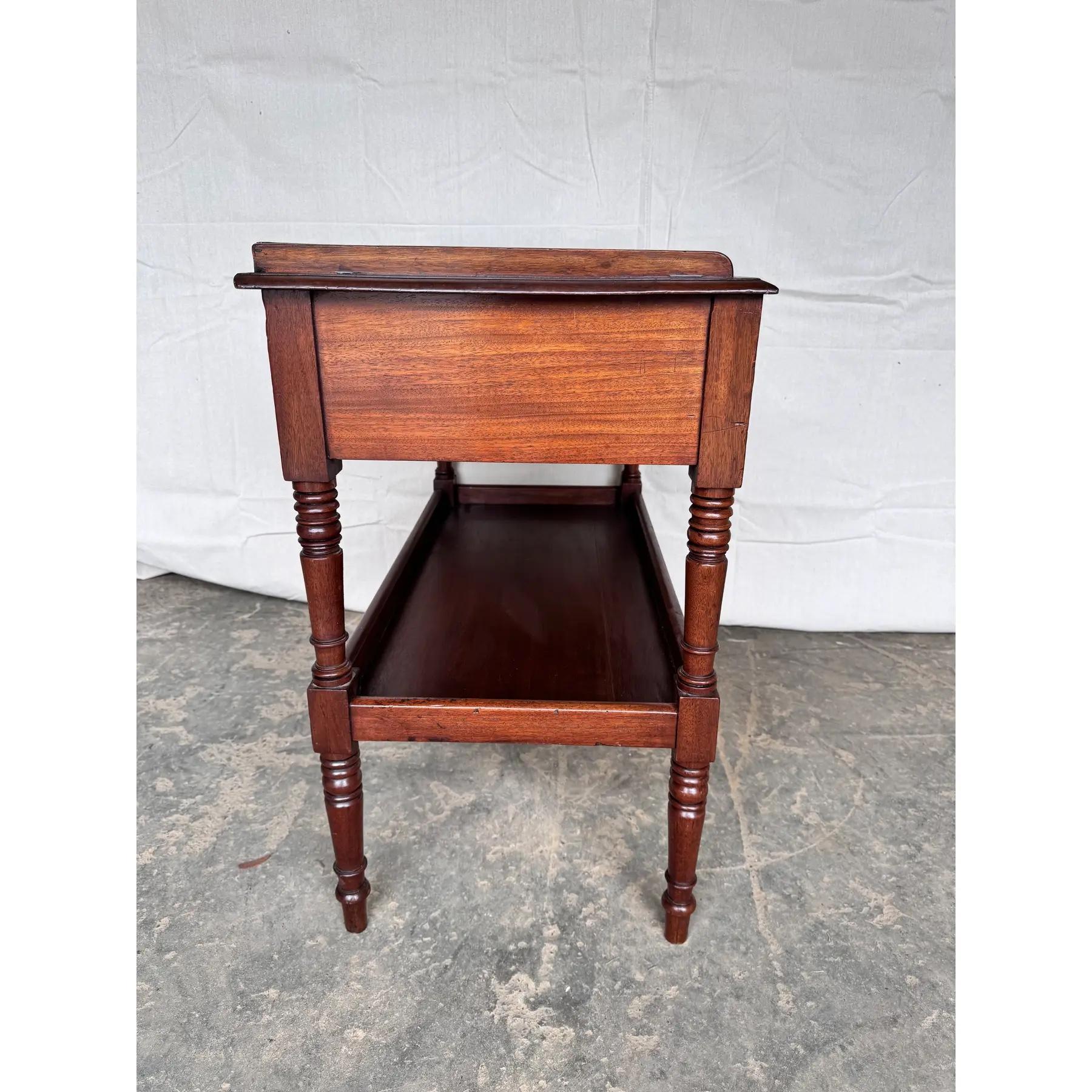 19th Century English Wash Stand/Side Table For Sale 3