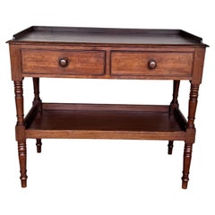 19th Century English Wash Stand/Side Table