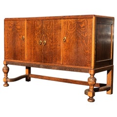 19th Century English Welsh Oak Sideboard