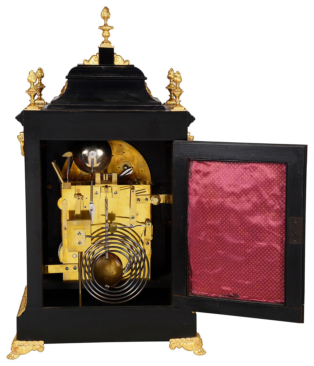 19th Century English, Westminster Chiming Mantel Clock 3