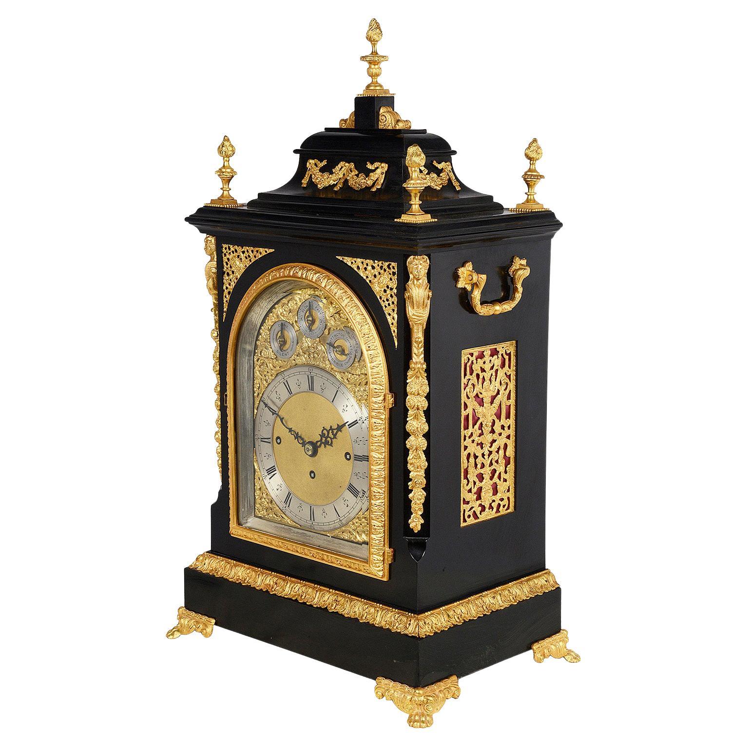 19th Century English, Westminster Chiming Mantel Clock