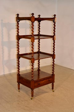19th Century English Whatnot Shelf