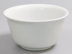 19th Century English White Ironstone Punch Bowl