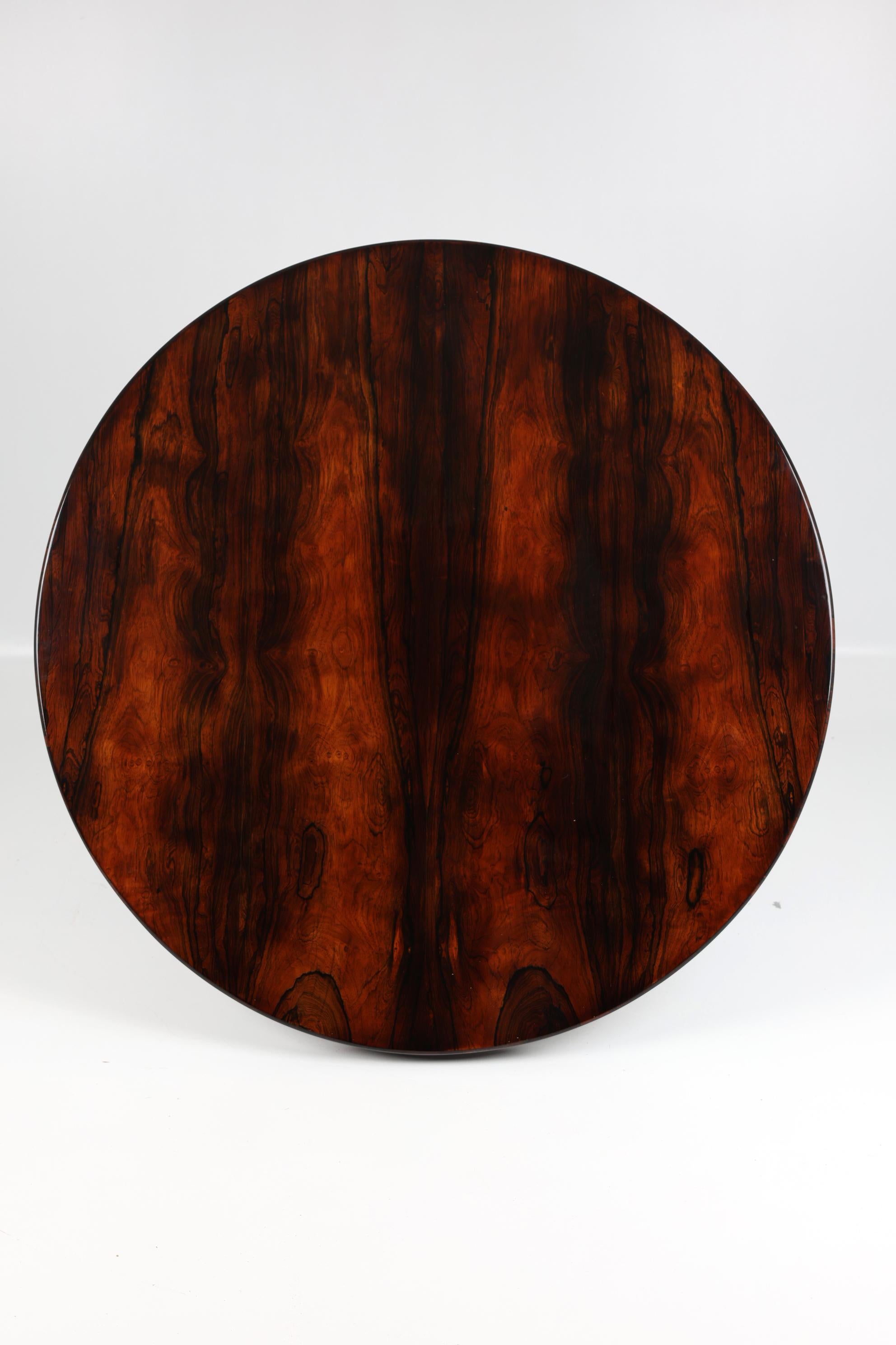 Polished 19th Century English Wiliam IV Center Table For Sale