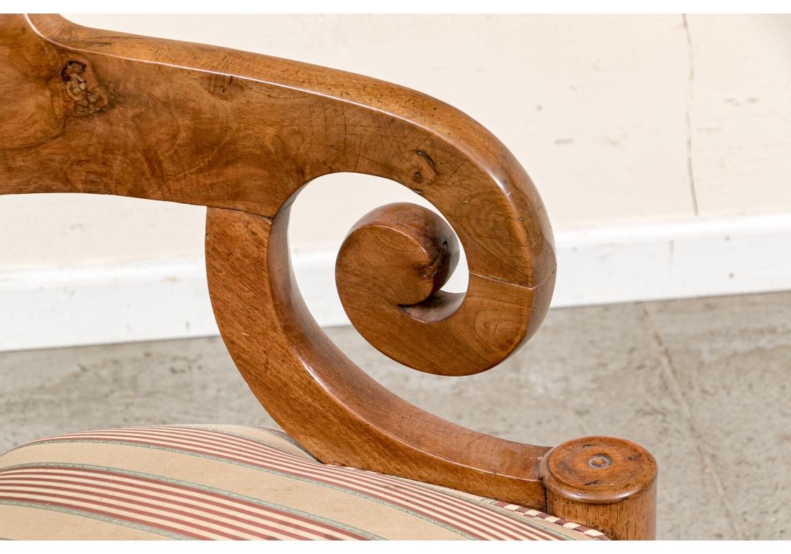 Anglais Chaise de capitaine William IV anglaise du 19ème siècle à restaurer en vente