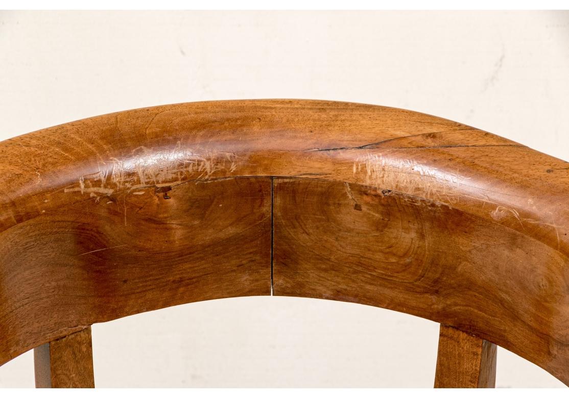 Chaise de capitaine William IV anglaise du 19ème siècle à restaurer en vente 1