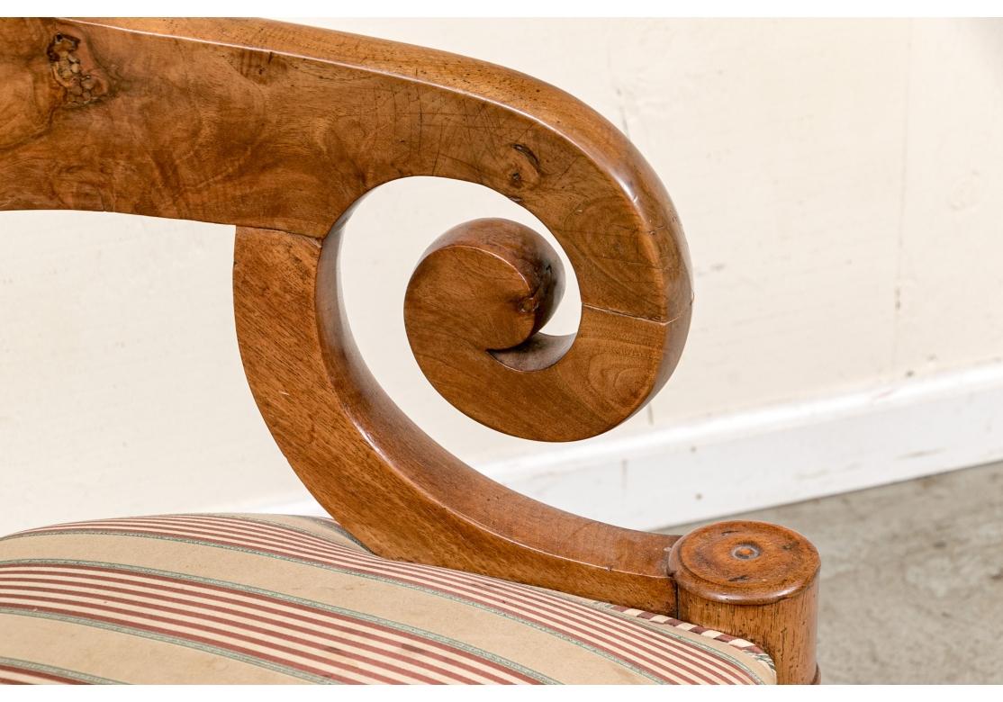 Chaise de capitaine William IV anglaise du 19ème siècle à restaurer en vente 2