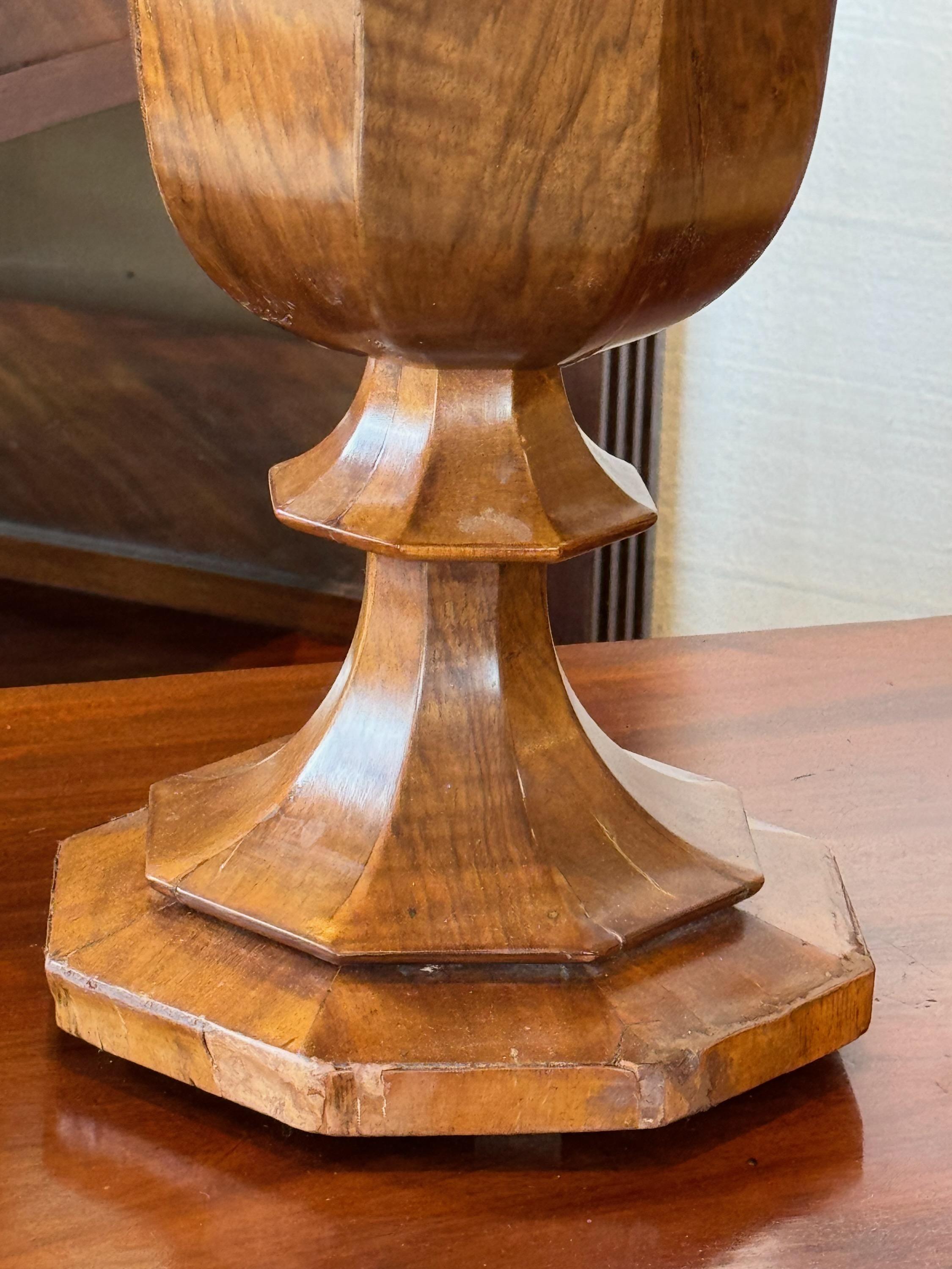 19th Century English Wood Urn 3