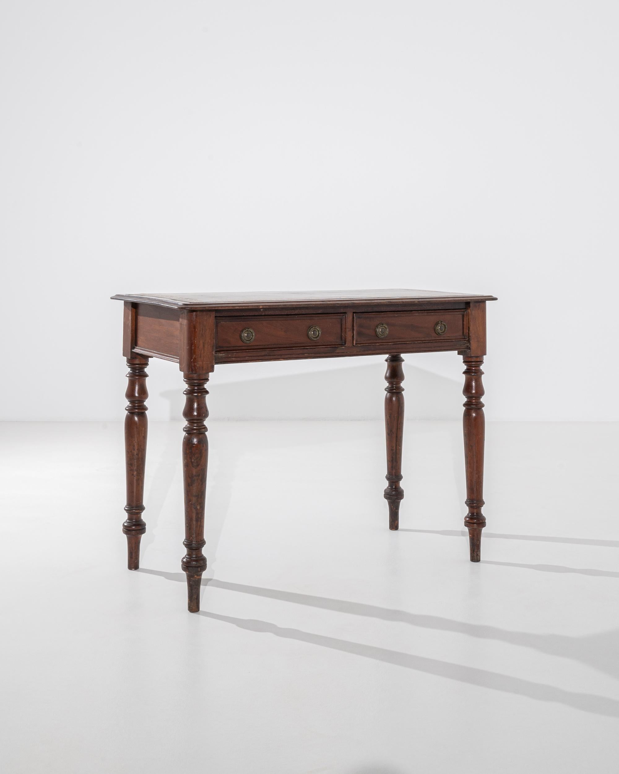 19th Century, English Wooden Desk 1