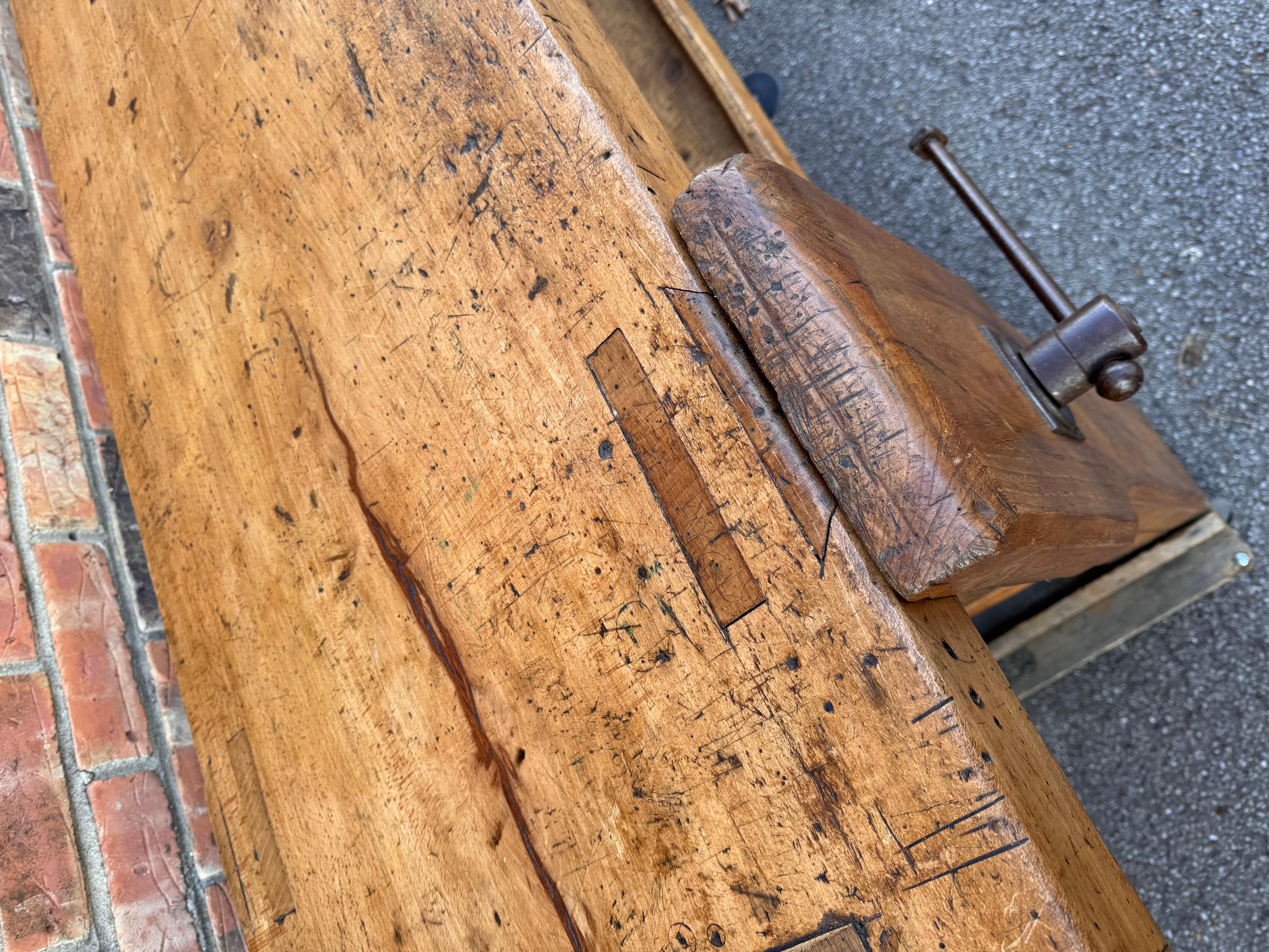 Banco de trabajo/consola inglesa del siglo XIX en venta 2