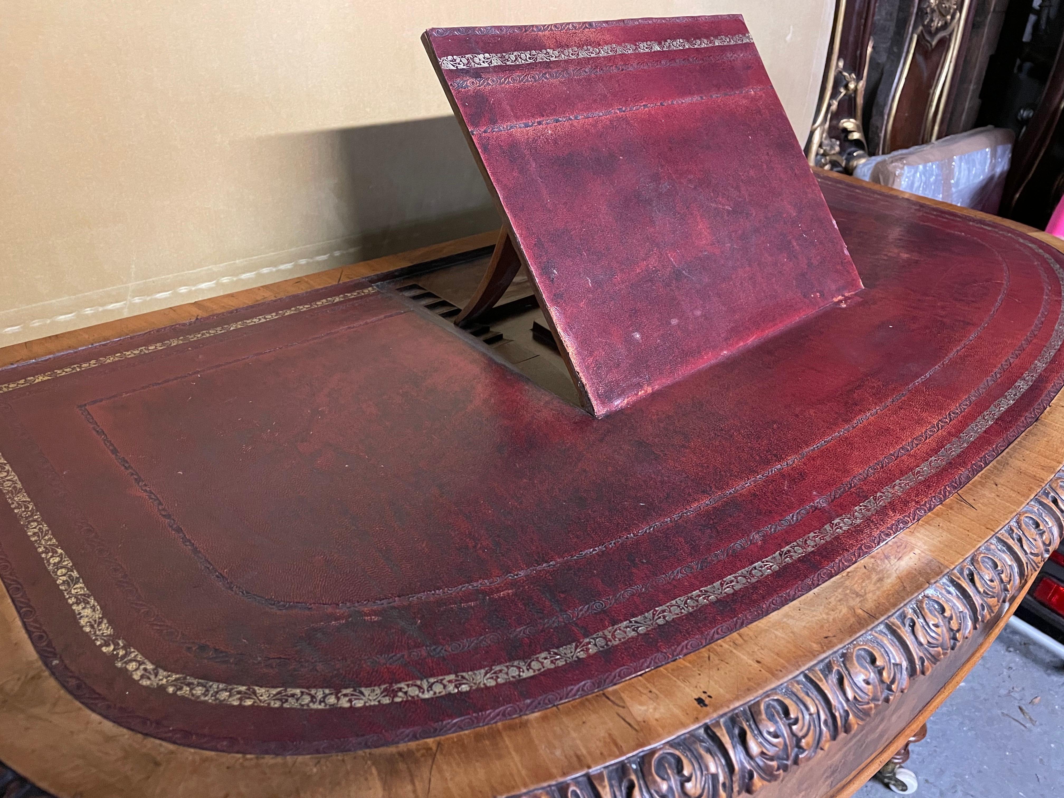 Table de lecture et d'écriture anglaise du 19ème siècle Bon état - En vente à Cranbrook, Kent