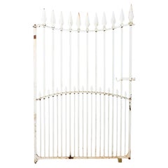19th Century English Wrought Iron Side Gate