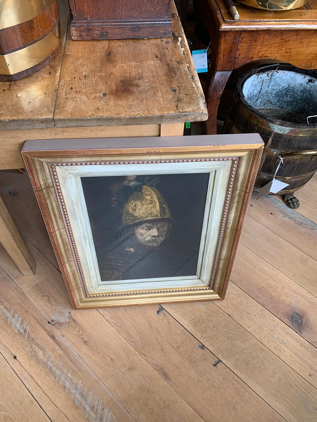 19th Century Engraved Replica of 