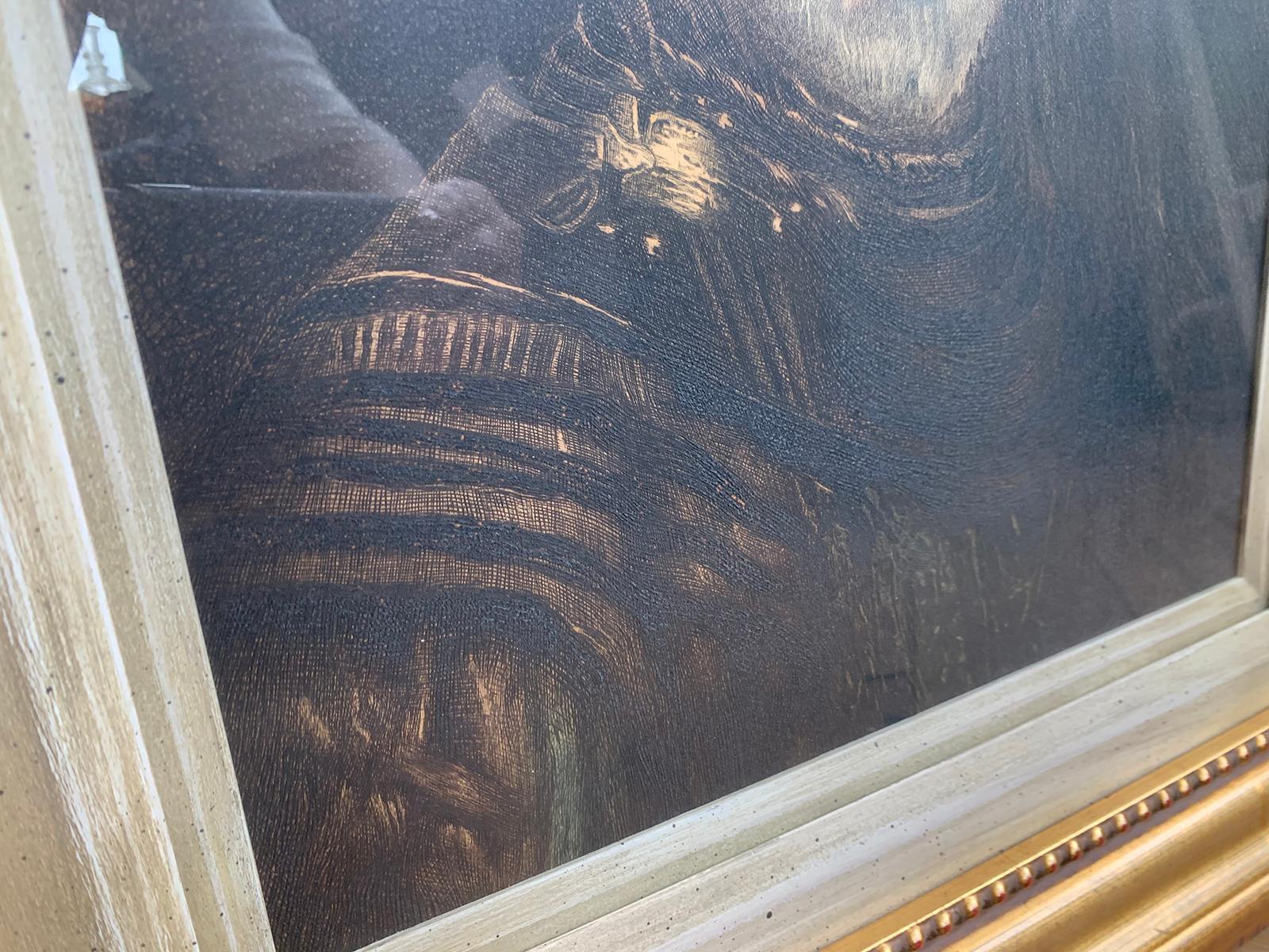 19th Century Engraved Replica of 