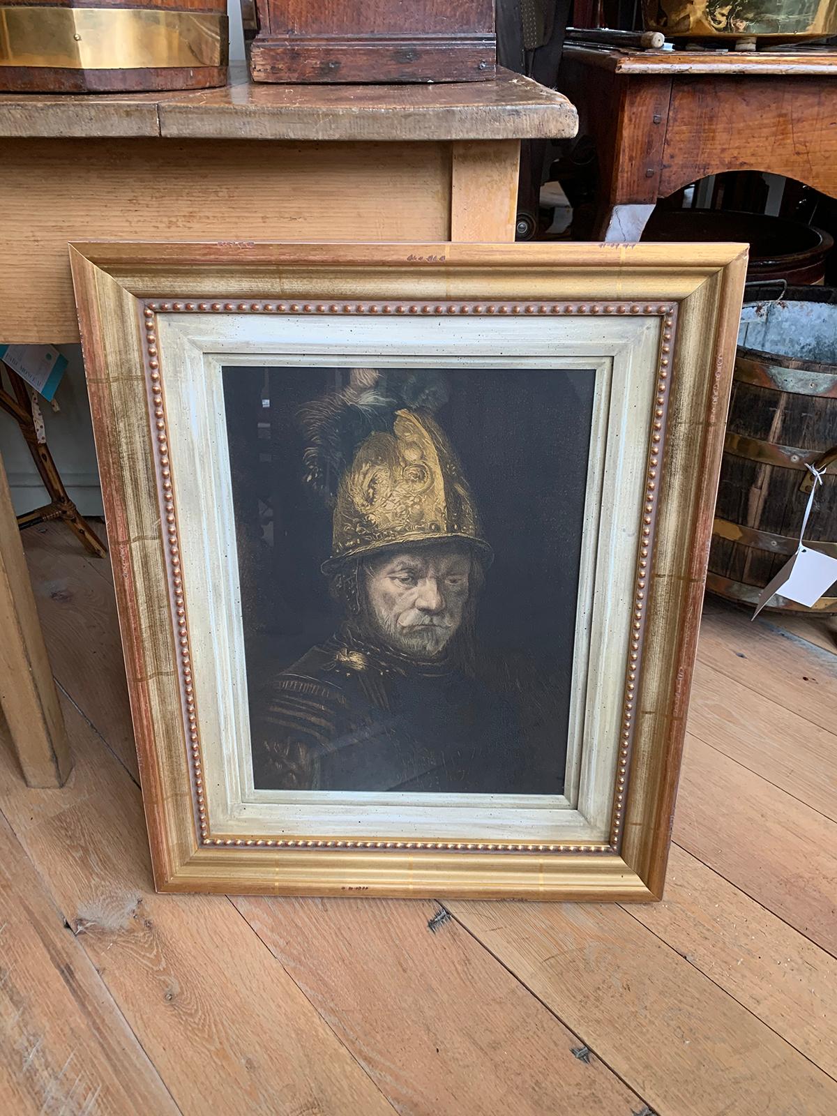 19th century Engraved Replica of the original circa 1650 oil painting 