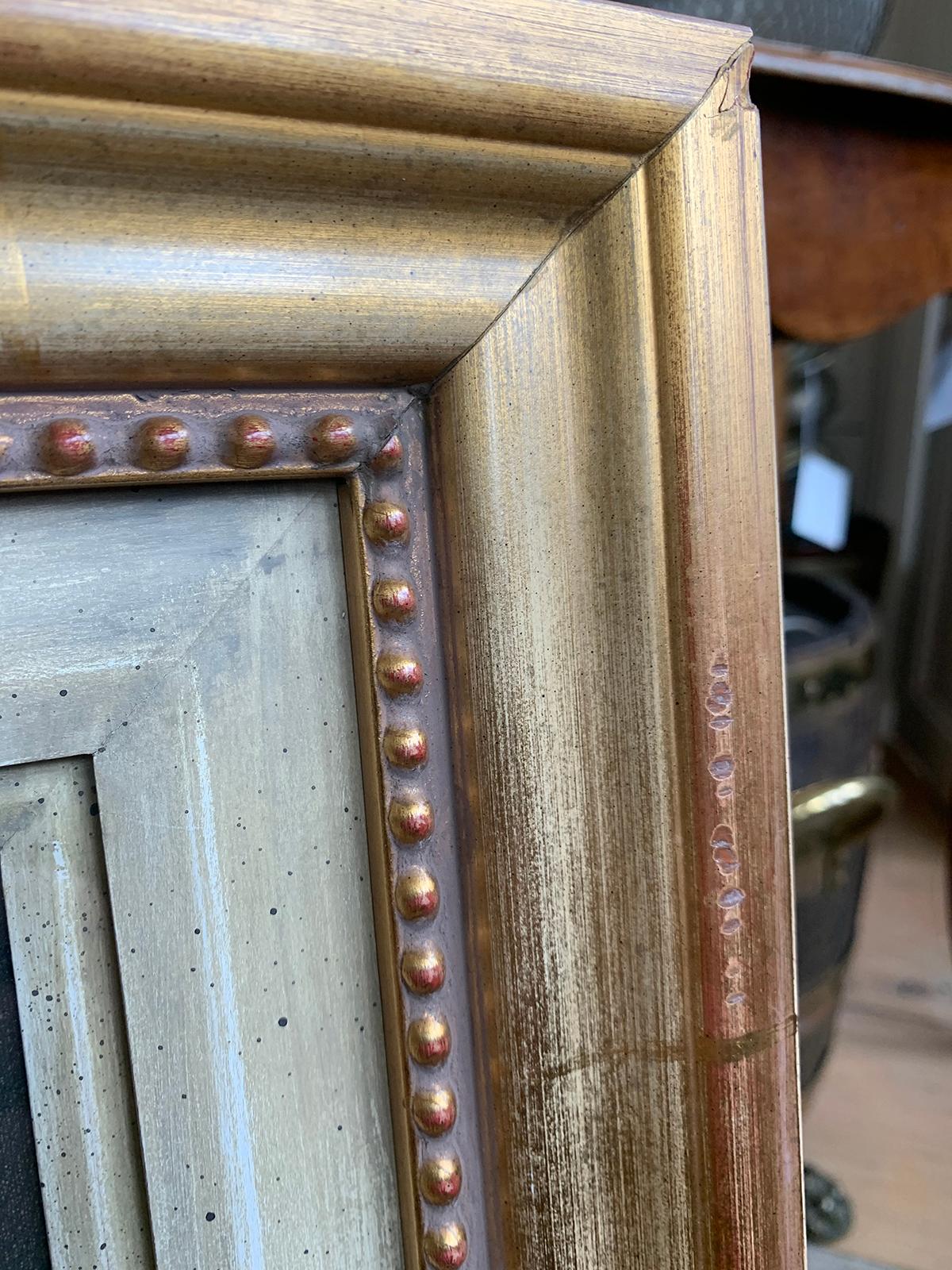 Paint 19th Century Engraved Replica of 