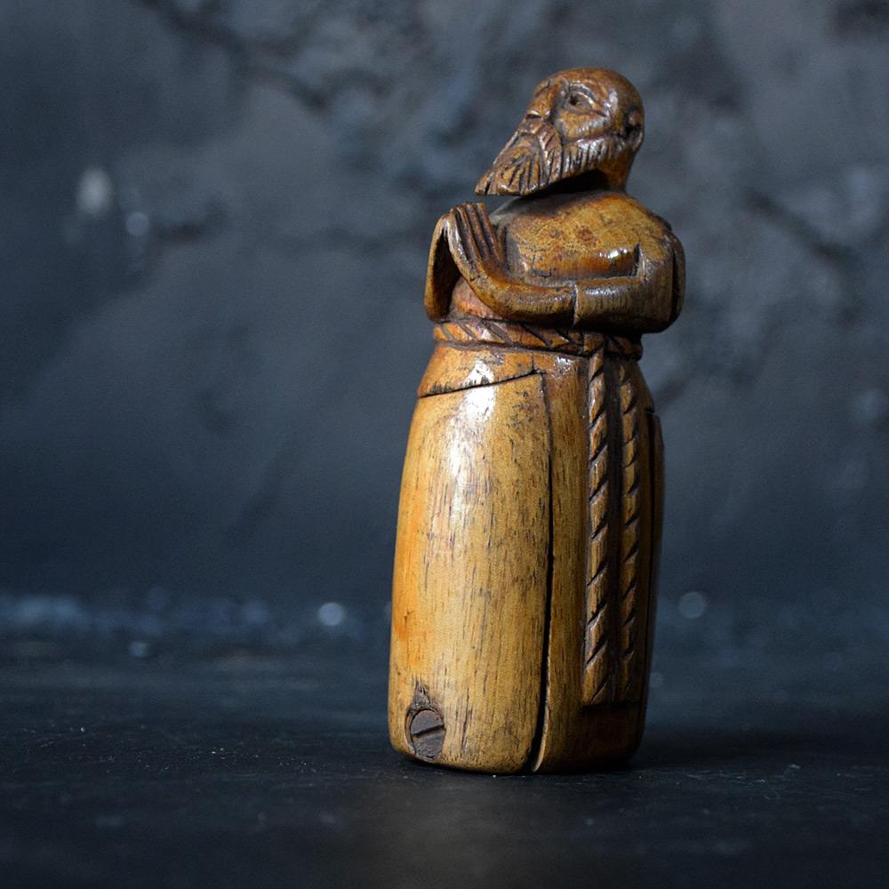 Hand-Carved 19th Century Erotic Snuff Box