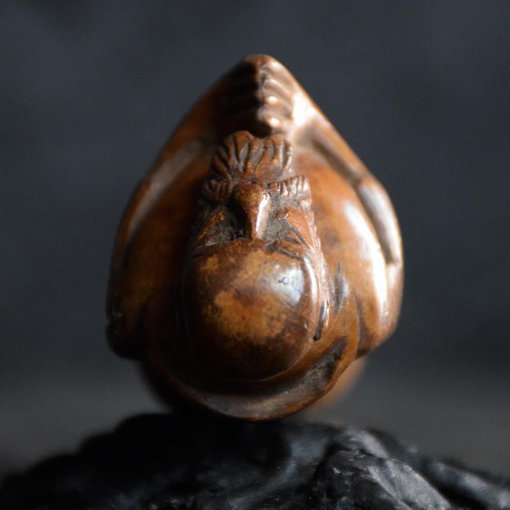 Pine 19th Century Erotic Snuff Box