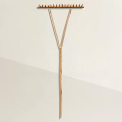 19th Century Espalier Rake on Custom Wall Mount
