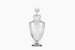19th Century Etched Glass Bonboniere