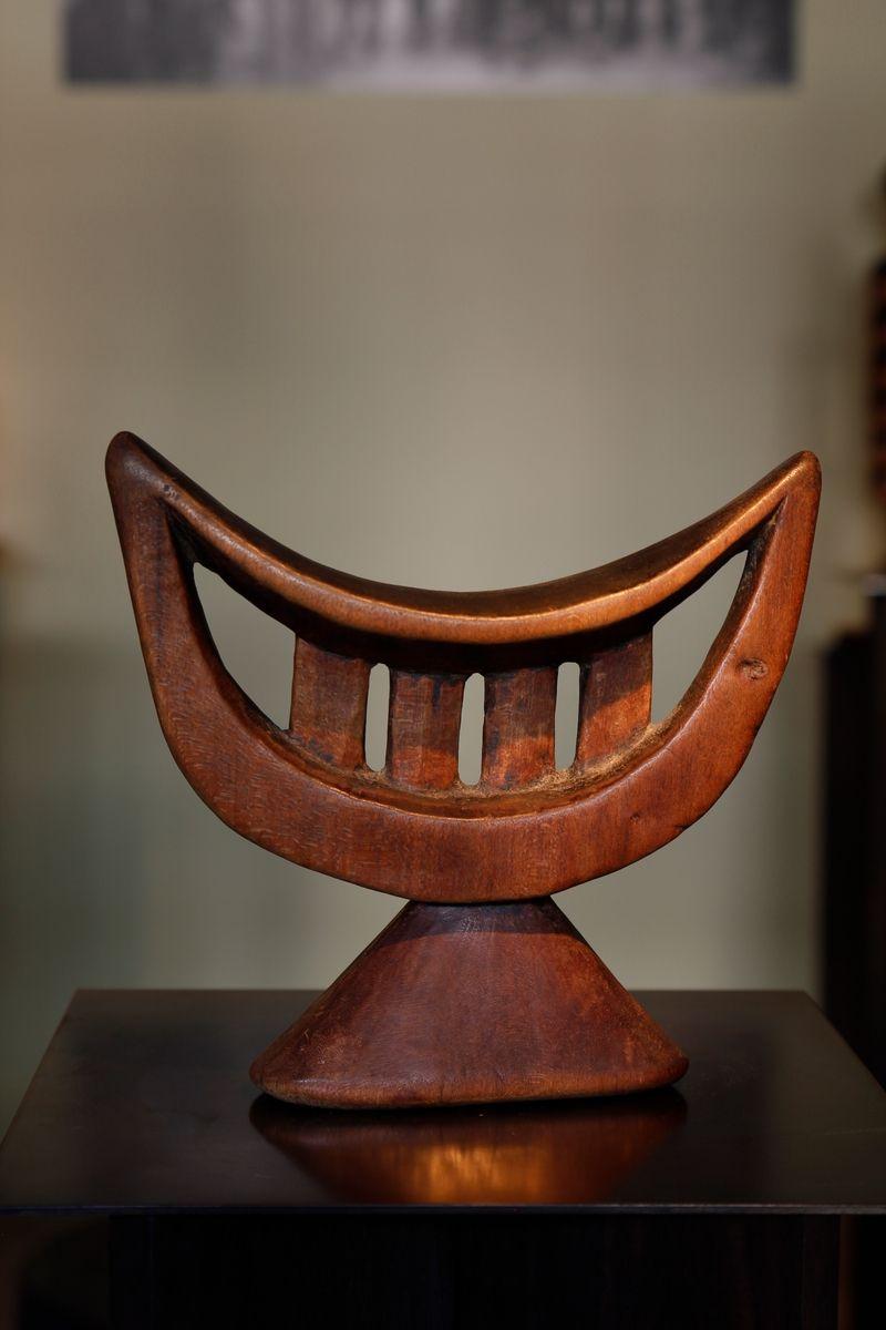 Reposacabezas etíope del siglo XIX Madera en venta