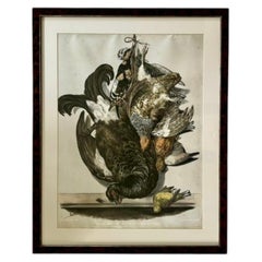19th Century ‘Etude de Nature Mort’ Hunting Trophy Lithograph