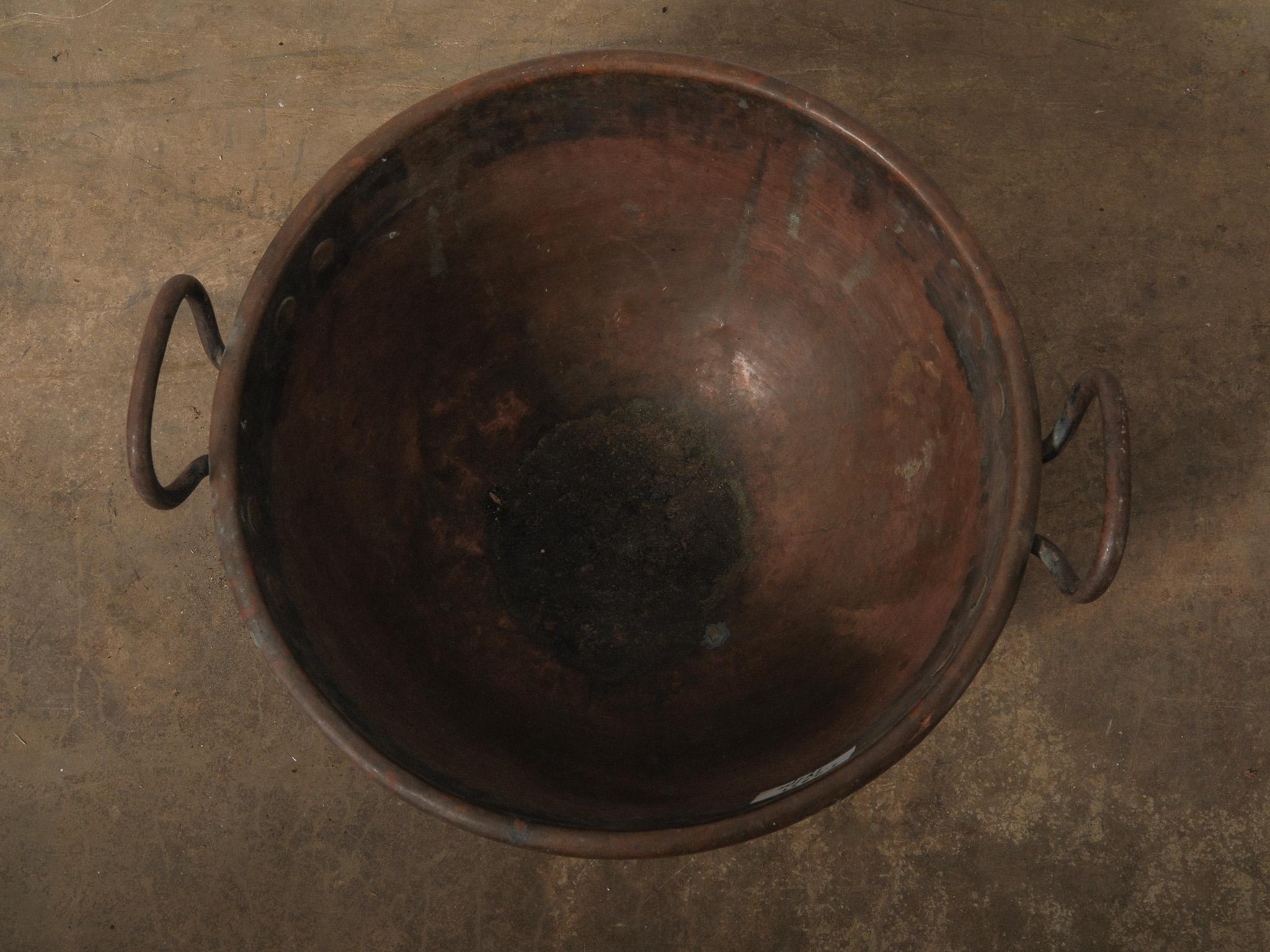 19th Century European Copper Vat For Sale 1