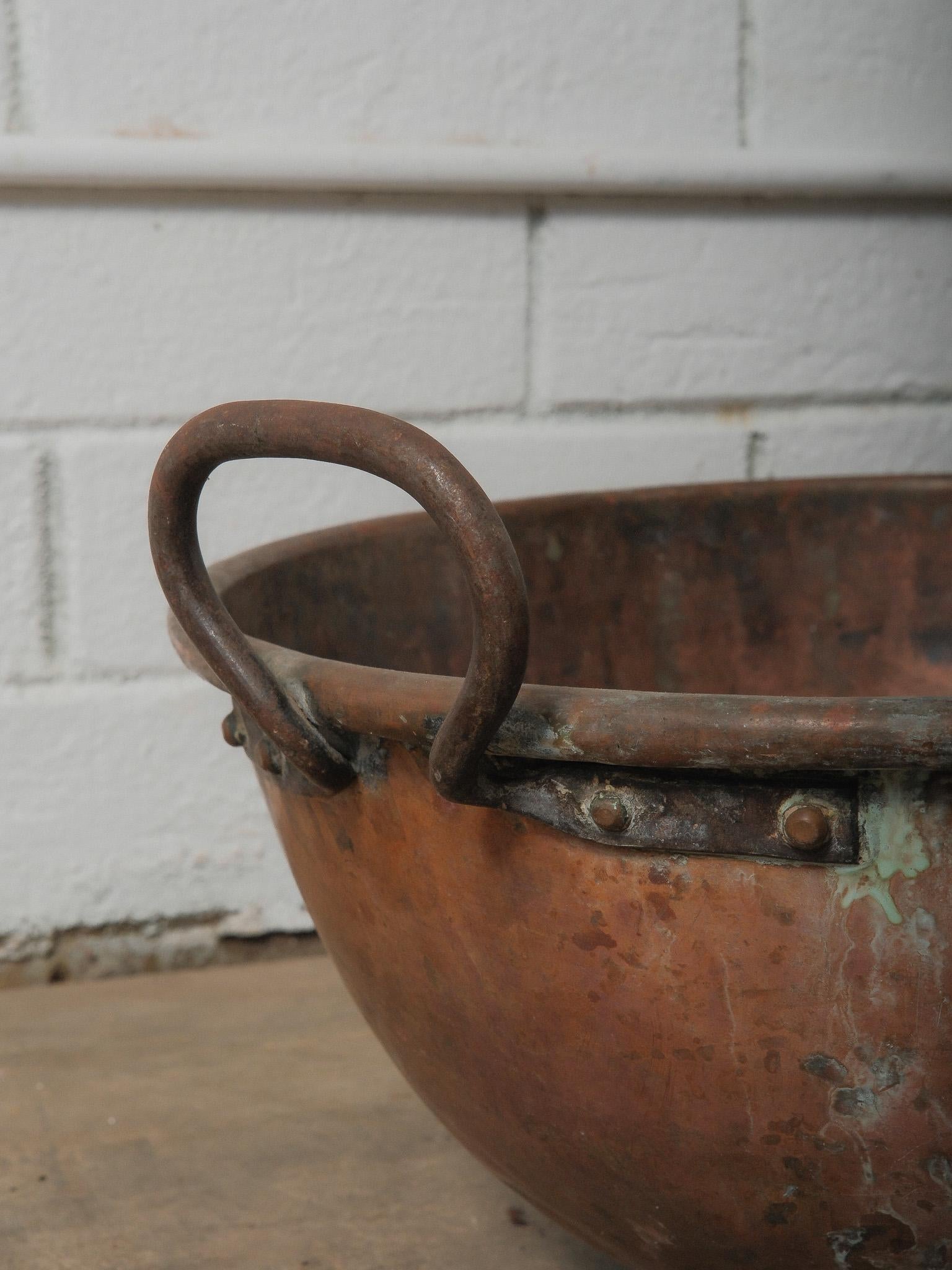 19th Century European Copper Vat For Sale 2
