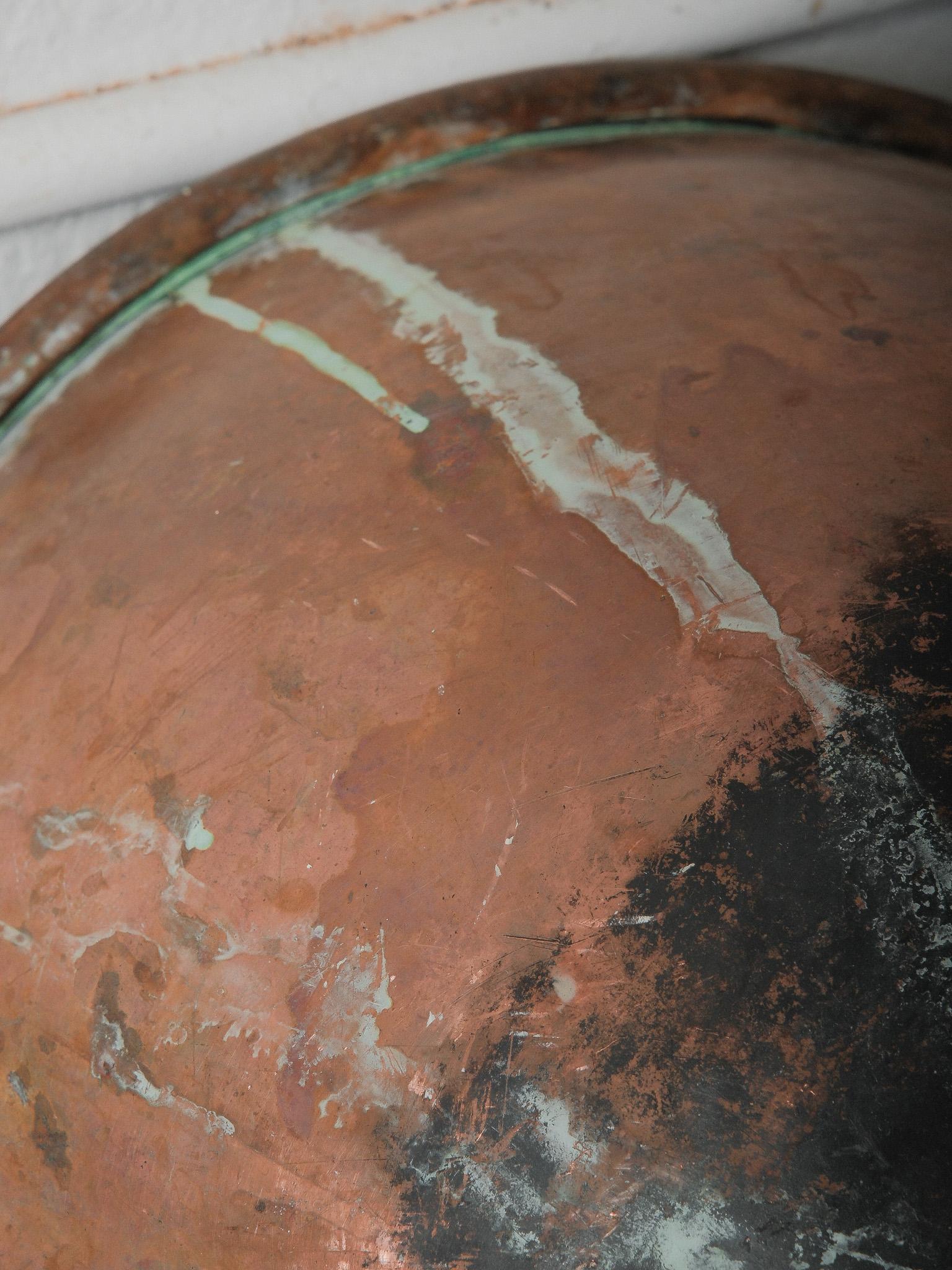 19th Century European Copper Vat For Sale 5
