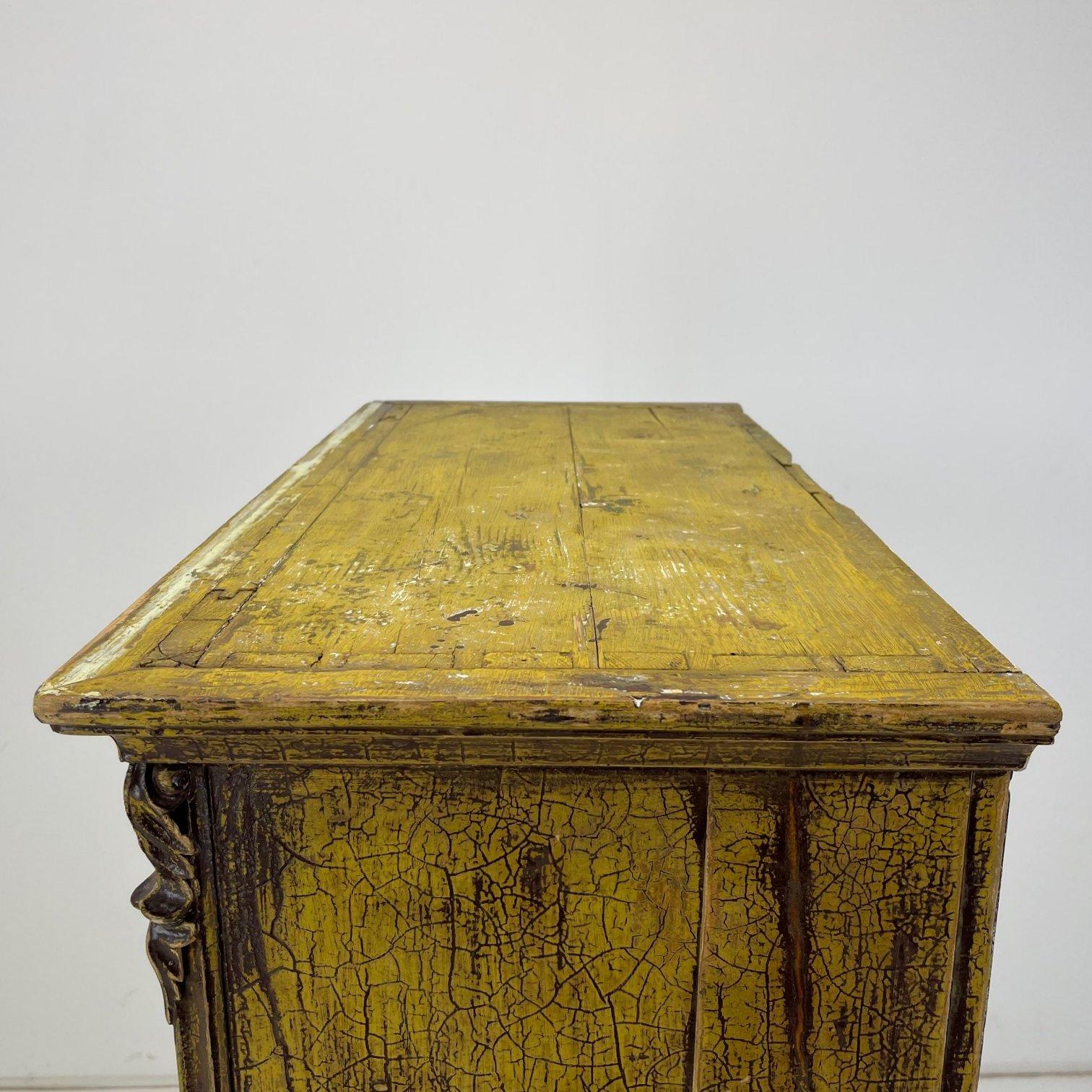 19th Century European Food Cabinet with Original Patina For Sale 2