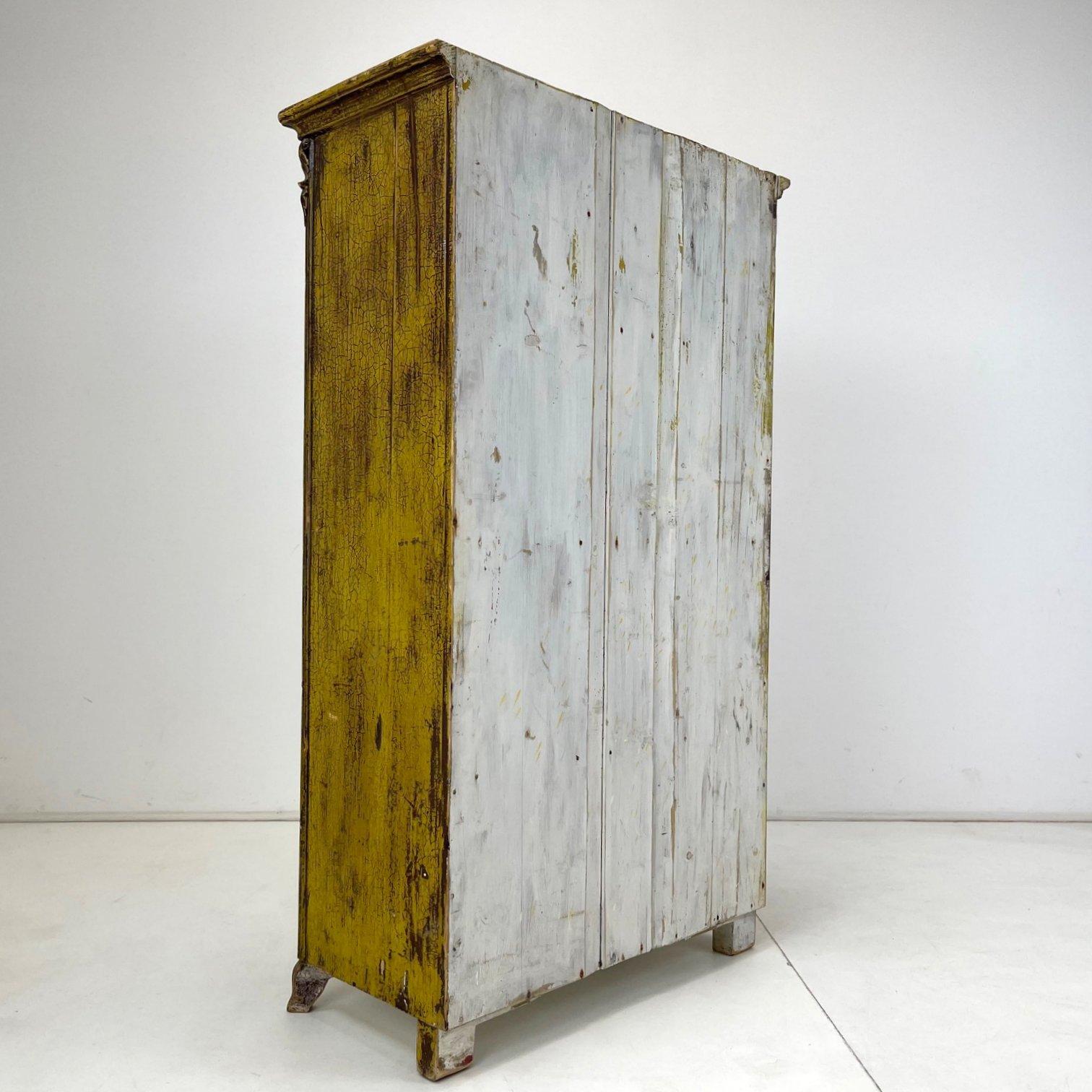 19th Century European Food Cabinet with Original Patina For Sale 3
