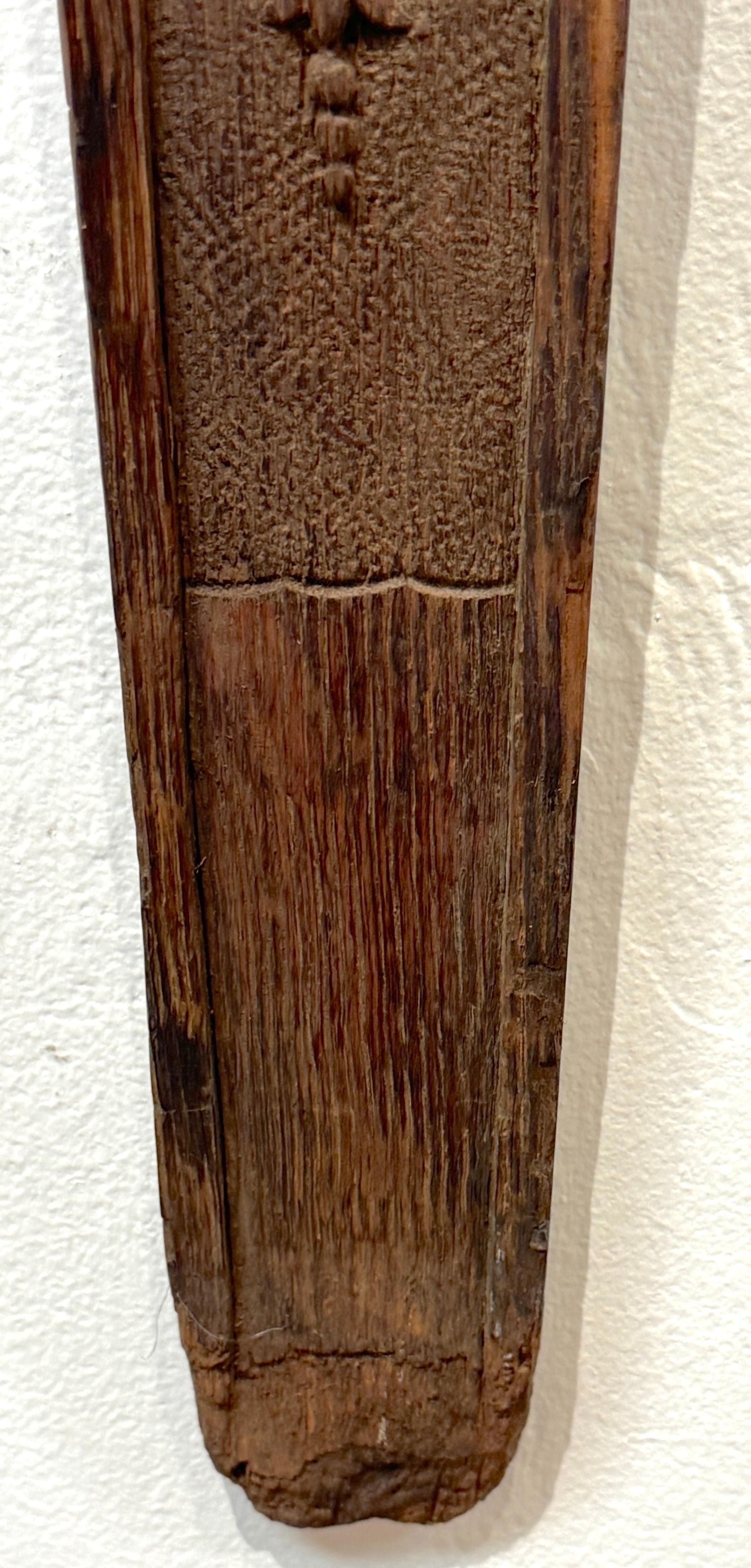 19th Century European Hercules Herm Architectural Carving For Sale 6