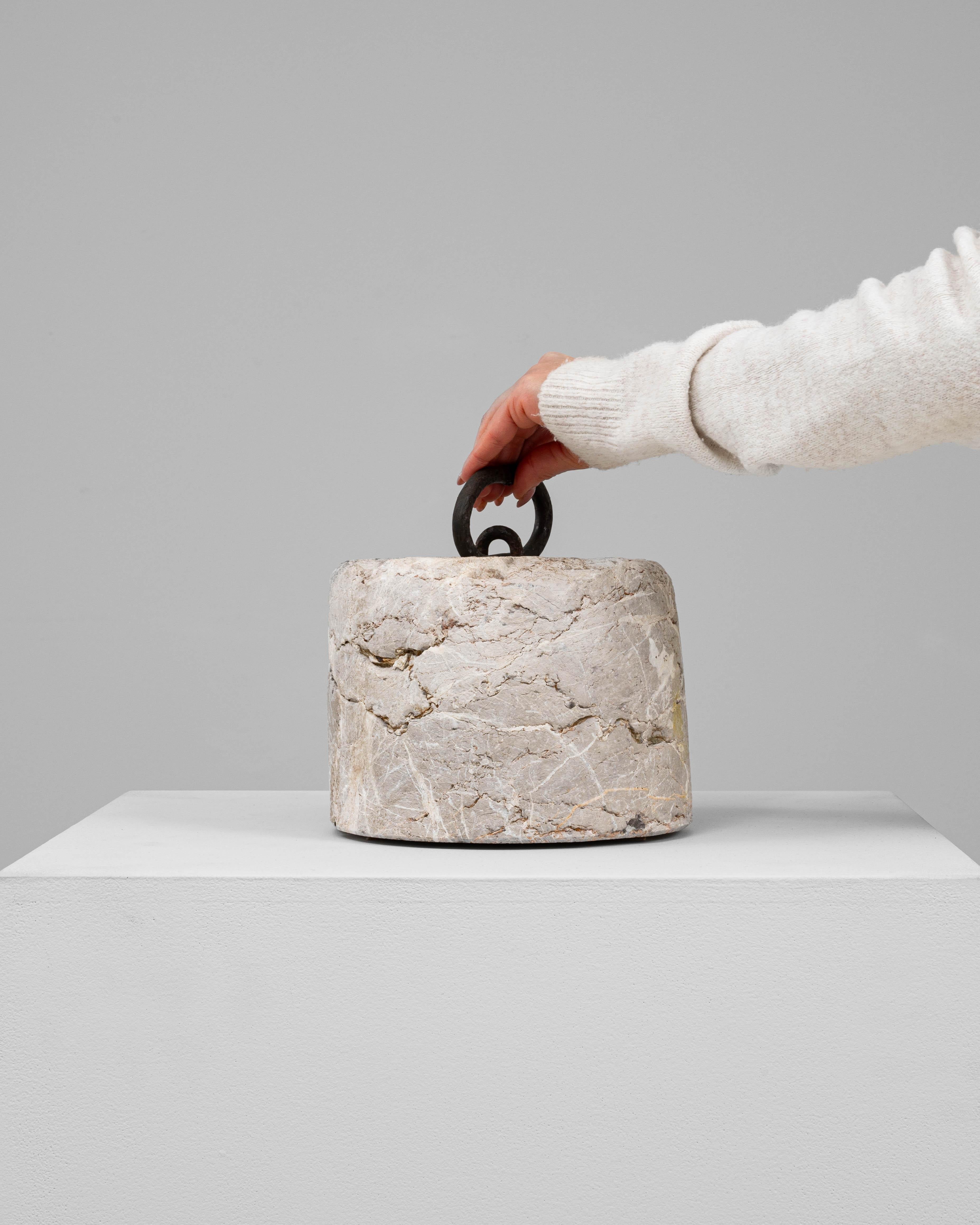 19th Century European Marble Door Stop siglo XIX en venta