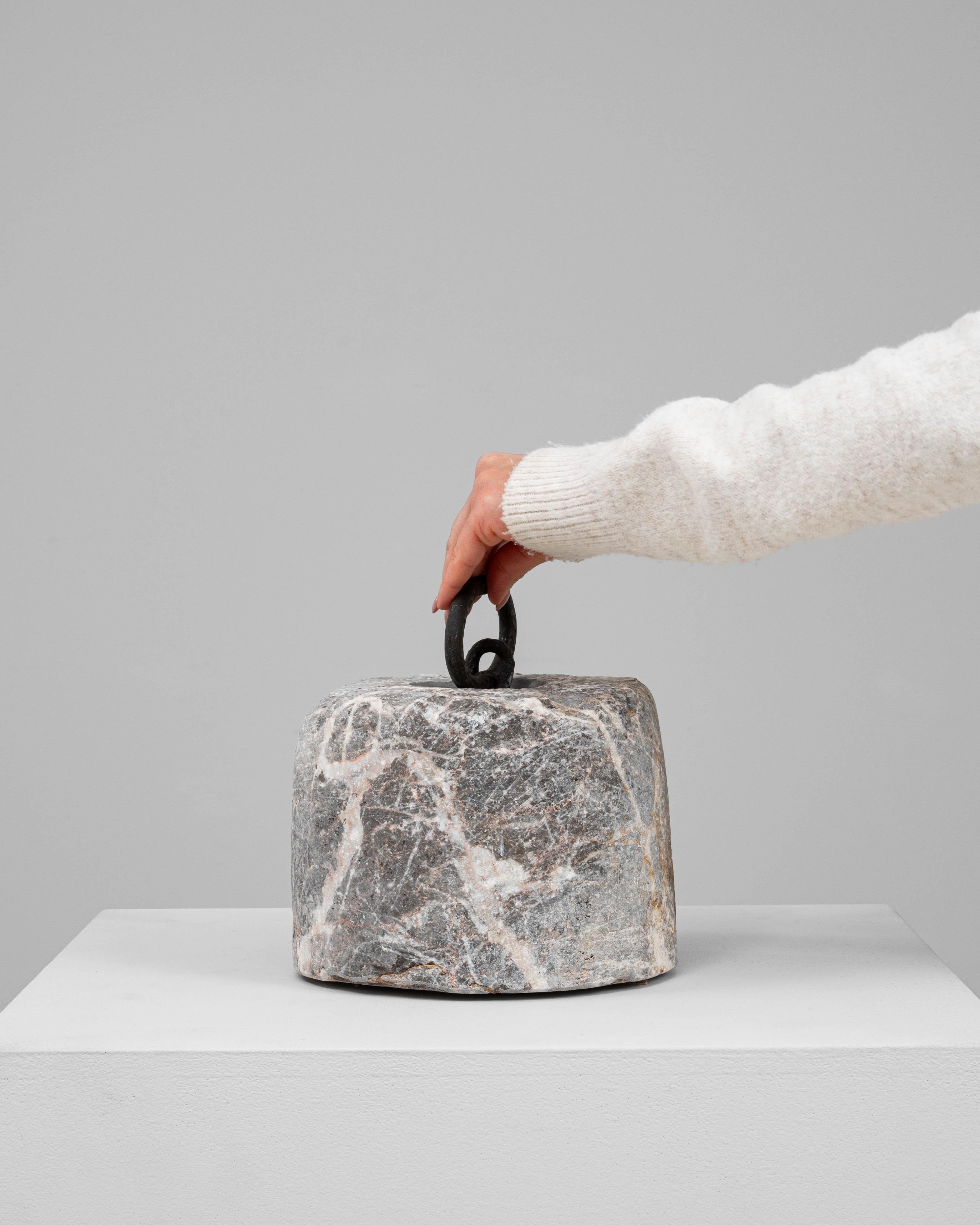 19th Century European Marble Door Stop siglo XIX en venta