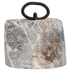19th Century European Marble Door Stop