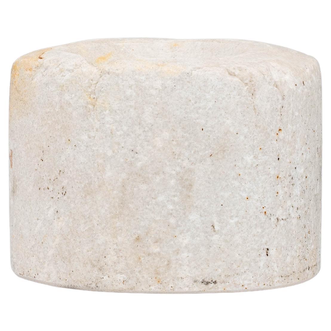 19th Century European Marble Mortar