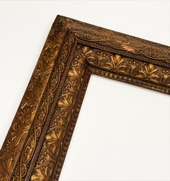 Cornice dorata europea del 19° secolo