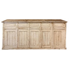 19th Century European Painted Store Counter